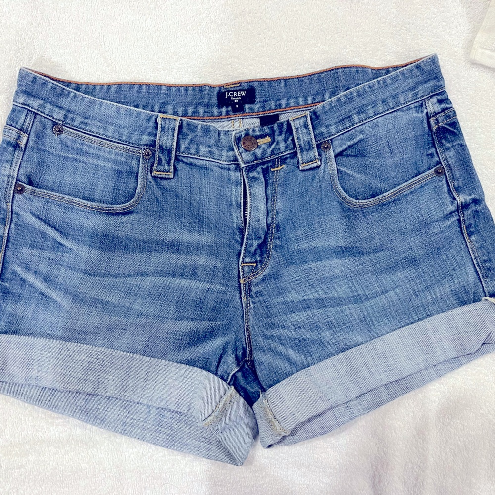 JCrew Stretch Denim Shorts